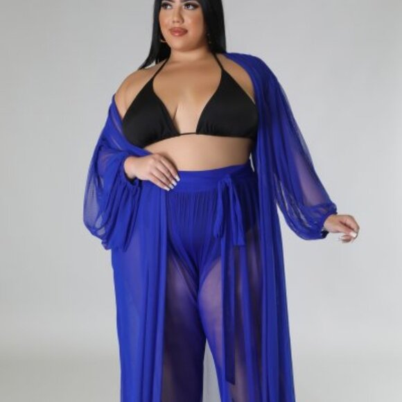 Sunrise In Paradise Pant Set Plus Size - Picture 1 of 4